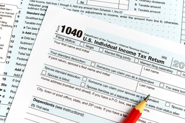 formulario 1040 estados unidos